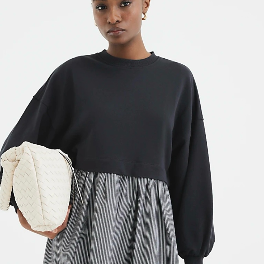 River Island Black Relaxed Twofer Dress
